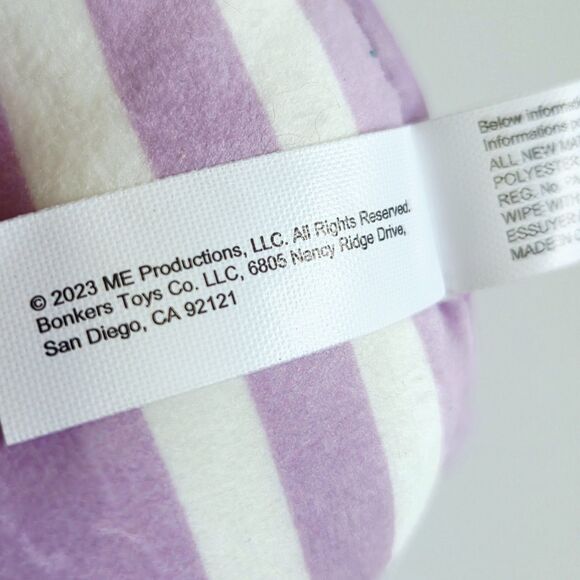 Moriah Elizabeth Mystery Plush Bumble Bear Series 1 Purple Stuffed Animal Toy 6" - Picture 10 of 10